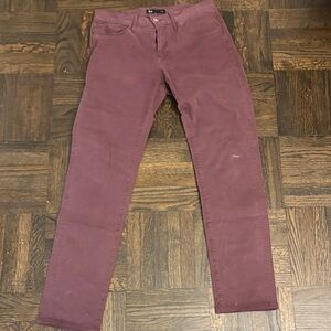 3x1 Slim Deep Plum Jeans